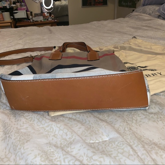 Tottenham Check Canvas Burberry tote bag - Picture 6 of 14